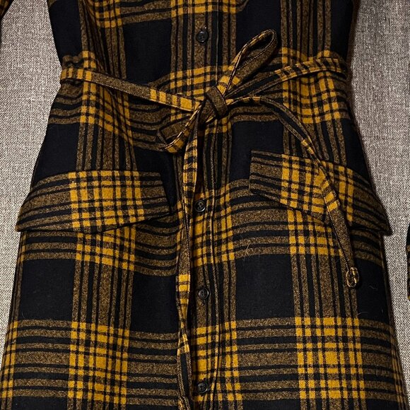 Pendelton Wool Coat Dress The Portland Collection Womens Sz S - Picture 5 of 12